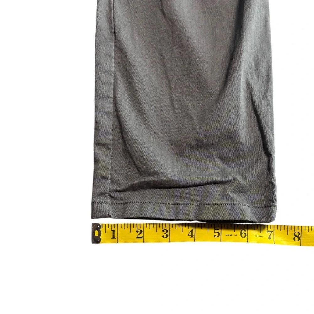 Vuori Meta Pant Men 36 Warm Grey Tech Chino Performance‎ Slim Straight Trousers